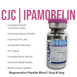 CJC/Ipamorelin – Regenerative Formula (5mg/5mg)