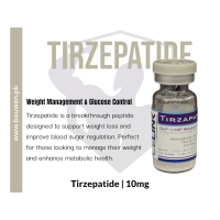 Tirzepatide: Generic for Mounjaro (Weightloss/Diabetes) – 10mg Tirzepatide: Generic for Mounjaro (Weightloss/Diabetes) – 10mg
