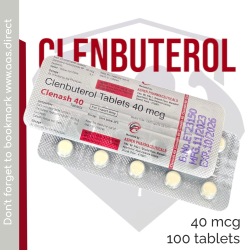 Clenuterol – 40mcg/100 Tablet