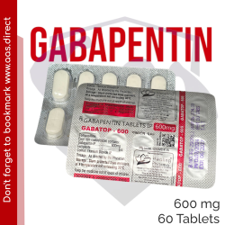Gabapentin 600mg – 60 Tablet