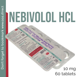 Nebivolol HCI 10mg / 60 tablets