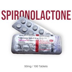 Spironolactone 50mg/100 tablets